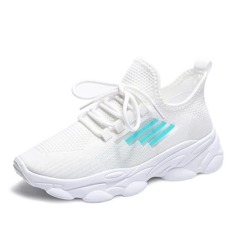 

2021 New Womens Sneakers Summer Ins Wild Mesh Thin Section Hollow Breathable Small White Running Dad Women's Casual Shoes