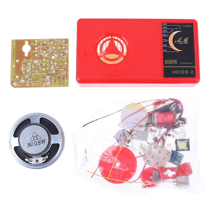 1 комплект 7 электронных лампочек AM Radio Electronic DIY Kit Learning HX108 2|Операционные