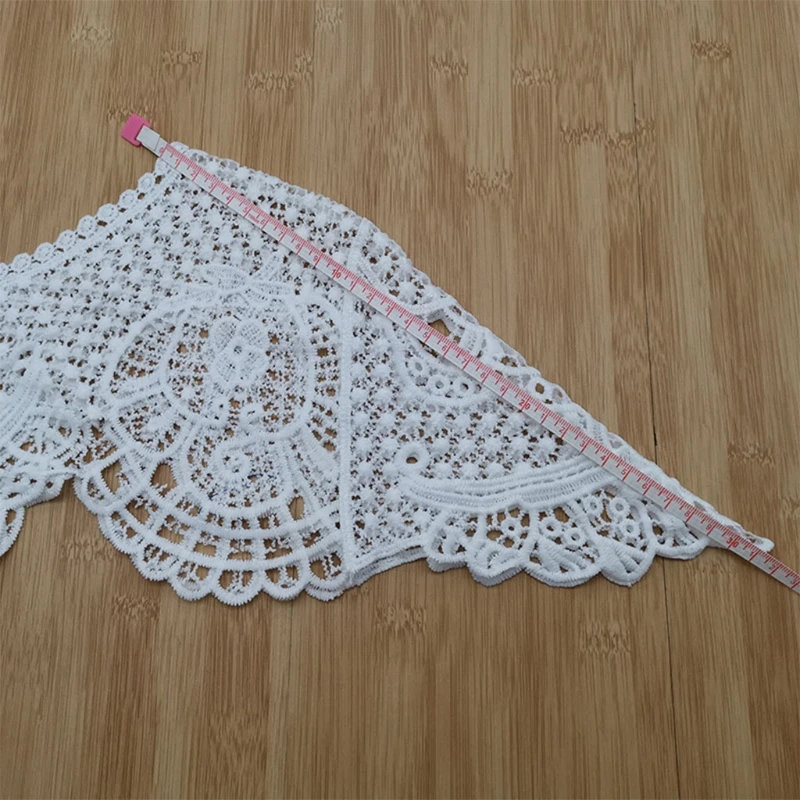 

Women Summer Sweet Lace Sunscreen Shawl Wrap Hollow Crochet Floral Wedding Cover Up Shrug Scarf Bridal Prom Bolero Cape