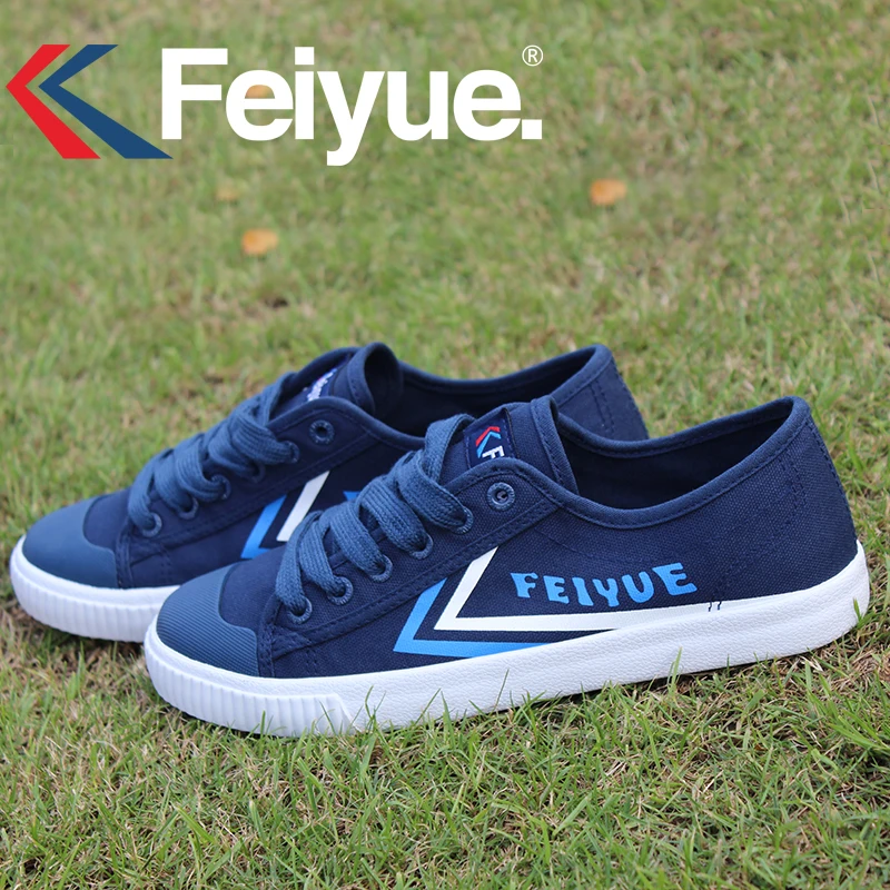 Feiyue/Новинка обувь синего цвета для боевых искусств Цвет Черный Мужская и женская