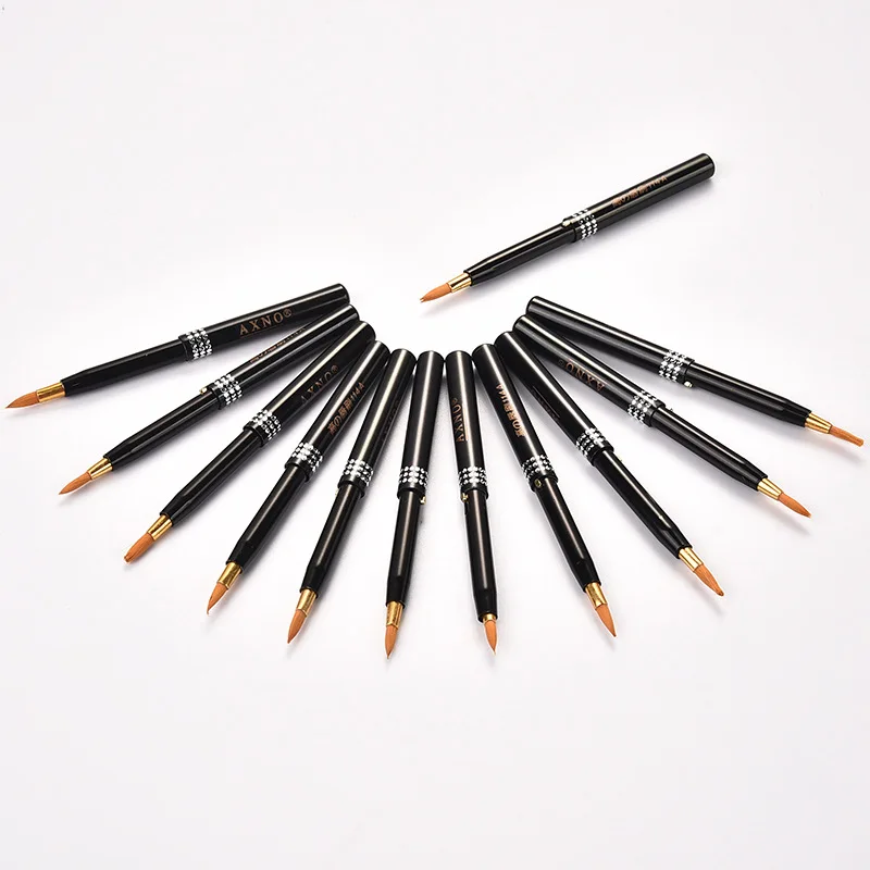 1 ПК Удлиняемая кисть для губ Портативный аппликатор для блеска для губ Регулируемый карандаш Профессиональные кисти для макияжа.