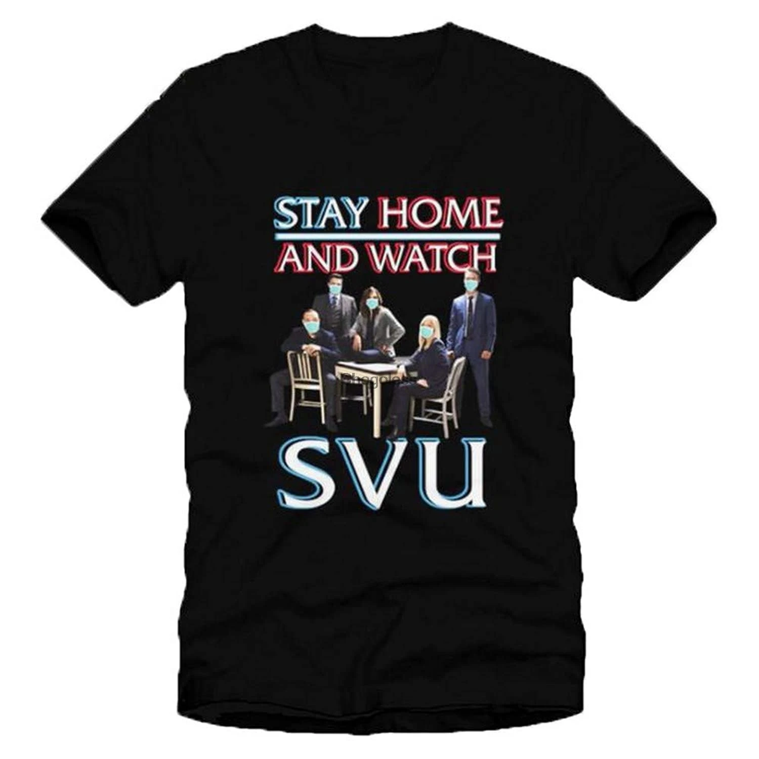 

Stay Home-camiseta personalizada para hombre, camisa de manga corta con estampado personalizado, en color negro