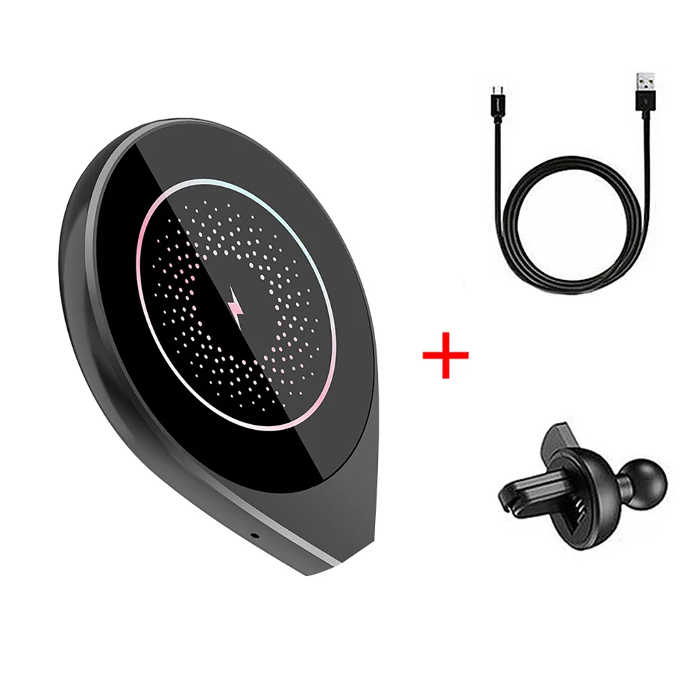 

15W Qi Fast Charging Car Mount Magnetic Wireless Charger Car Phone Holder for IPhone 12 11 Pro Max XR Xs Samsung S9 S10 Xiaomi 9