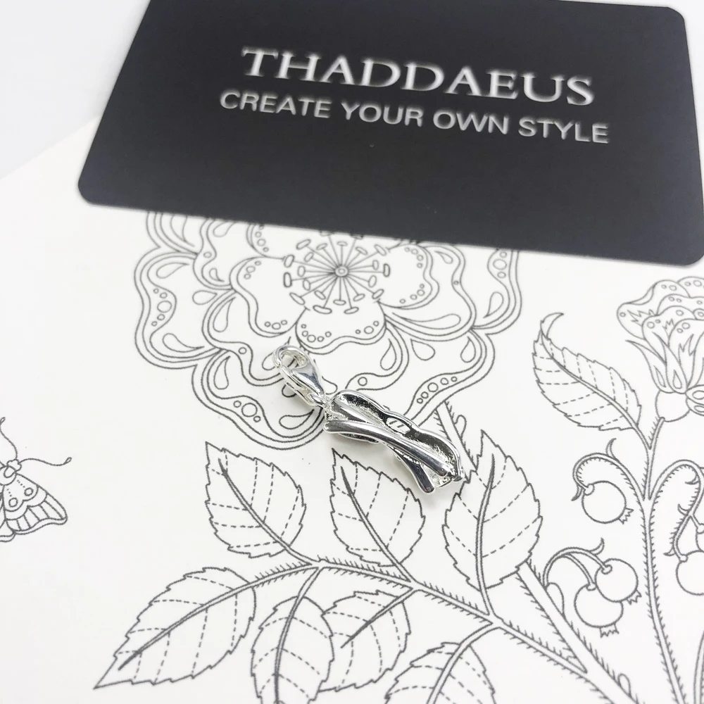 Мужская и женская подвеска с очками из стерлингового серебра 925 пробы новинка