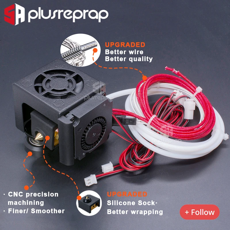 CR10 J head Hotend + 4010 40 мм охлаждающий вентилятор Скоба X Axis подвижная деталь каретки для
