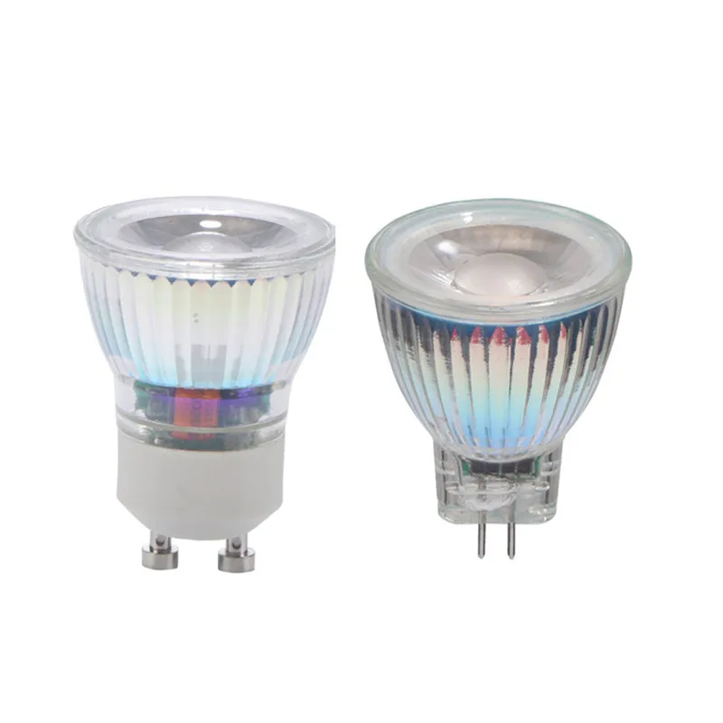 Светодиодная лампа GU10 MR11 COB 7 Вт 110 В 220 с регулируемой яркостью светодиодная AC/DC 12 35