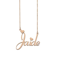 jaide name necklace custom name necklace for women girls best friends birthday wedding christmas mother days gift