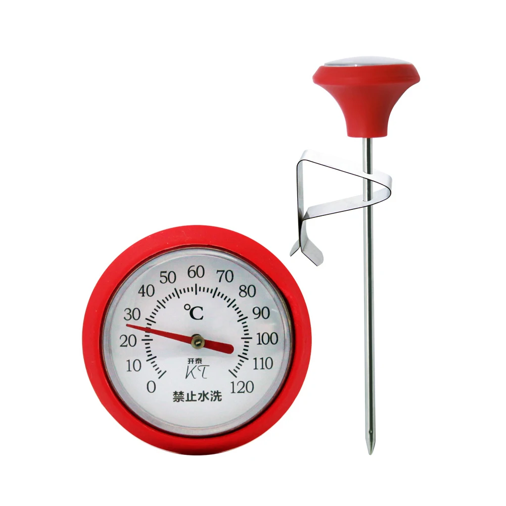 Термометр с циферблатом 304 из нержавеющей стали для пищевых продуктов
