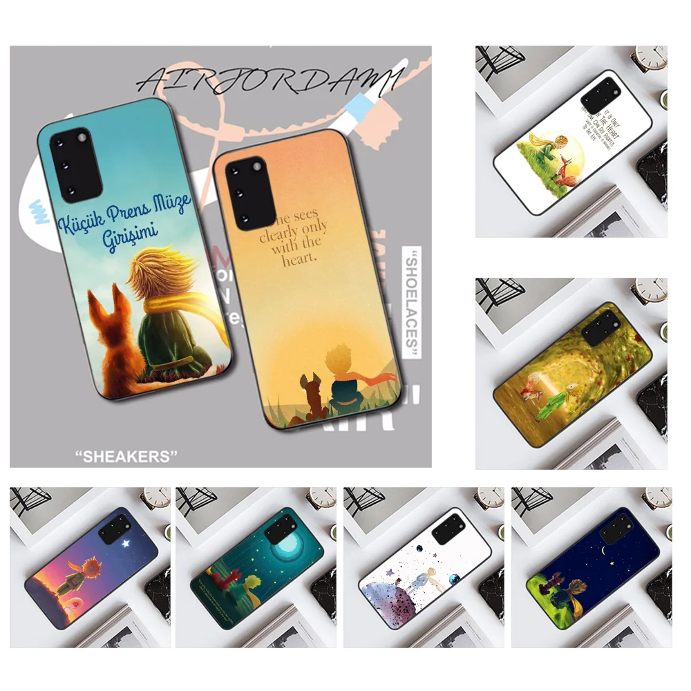 NBDRUICAI чехол для телефона мягкий "Маленький принц и лиса" для Samsung S20 ультра S5 S6 S7 edge S8 S9 плюс S10.