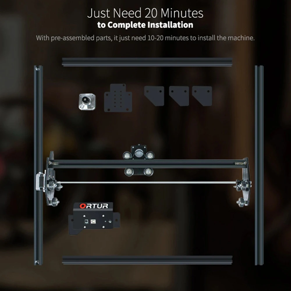 OLM-2 высокоскоростной Настольный лазерный гравировальный станок для телефона