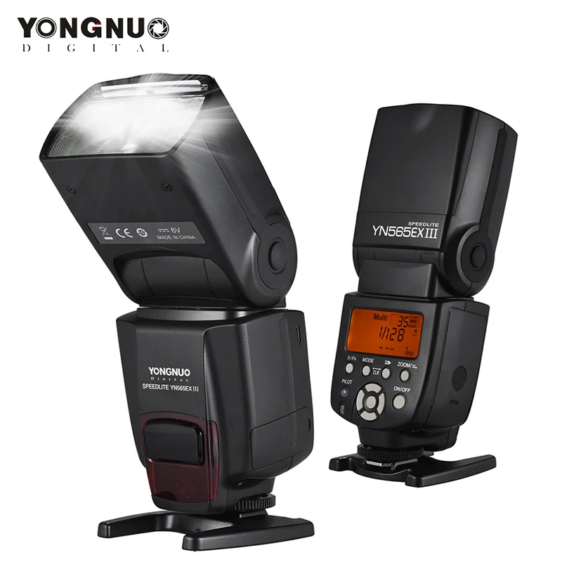 

Беспроводная вспышка YONGNUO YN565EX III Flash Speed lite TTL Slave Flash Speed lite для камеры Canon DSLR с высокоскоростной системой переработки GN58