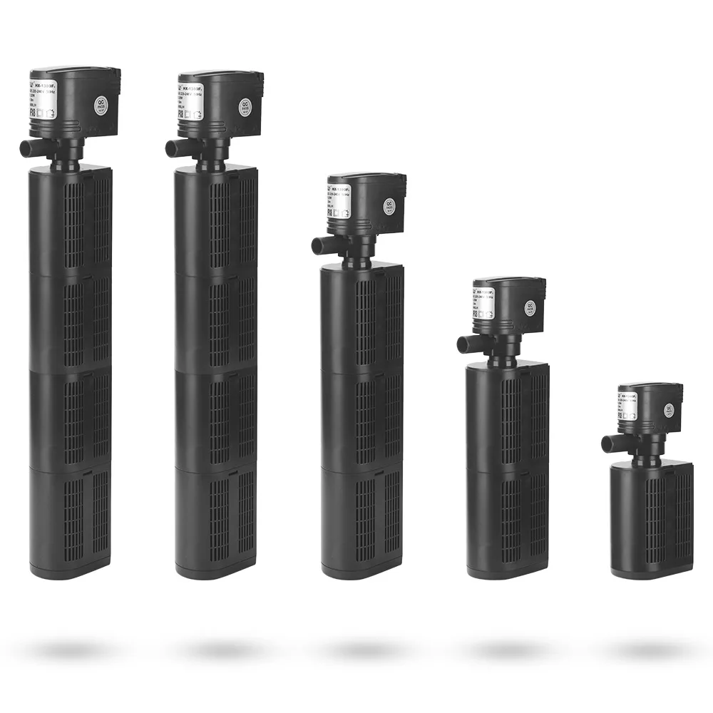

Aquarium Filter Pump 12/18/25/35W For Fish Tank Filtration Powerful Pond Submersible Biological Plus Sponge Filter Pump Spray
