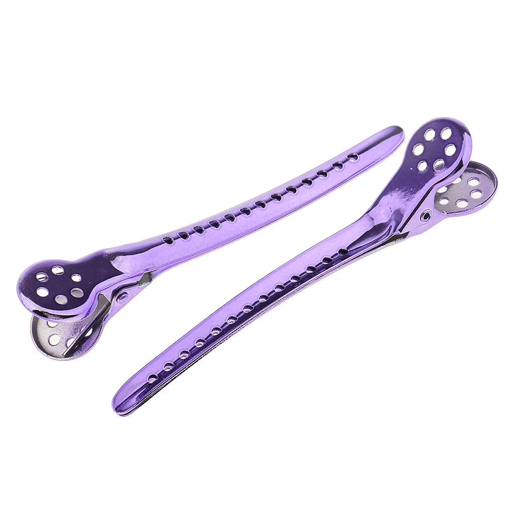 12 pcs Modish Alligator Hair Clips Salon Stylist Hairdressing Style Sectioning Grip Clamps Claw Beauty Tool |