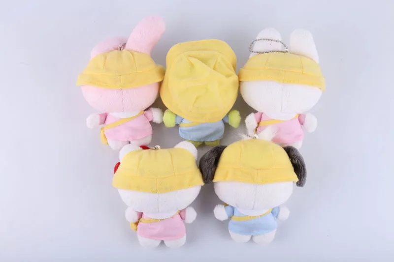 Sanrio melody Keroppi, студенческие мягкие животные, плюшевые игрушки-подвески для детей, рюкзак, брелок для ключей, кролик, собака