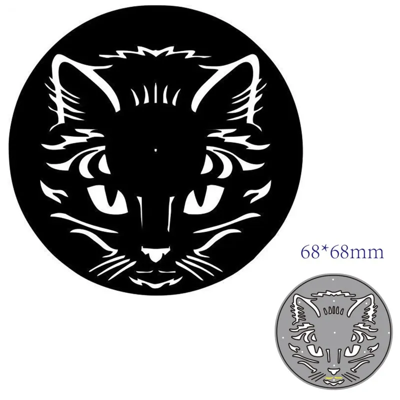 

Металлические штампы для вырезания форма для вырезания животных кошка украшение для скрапбукинга бумаги ремесла ножа форма лезвие Дырокол...