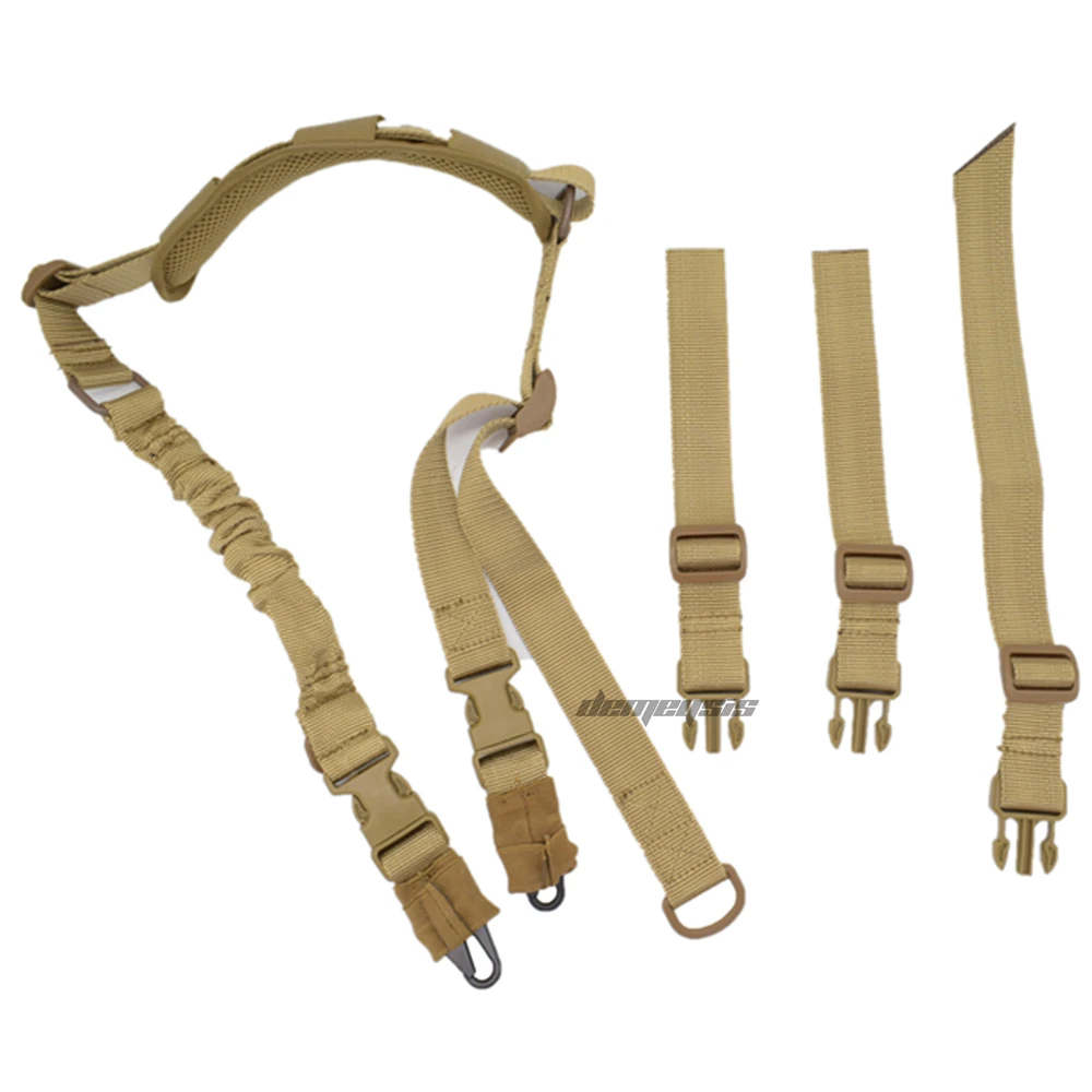 2 в 1 Тактический винтовочный ремешок для тяжелых условий эксплуатации