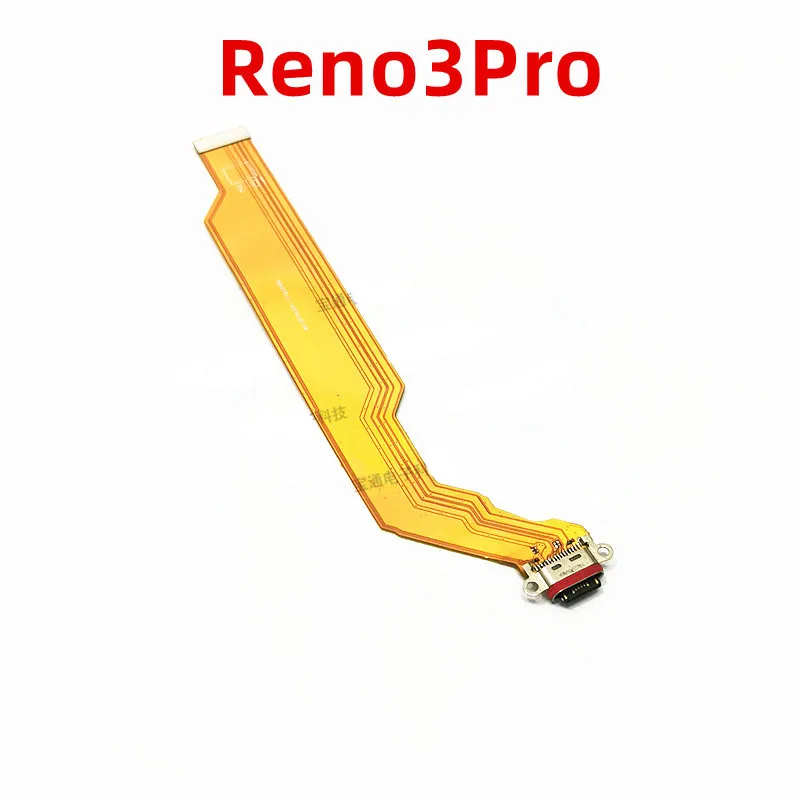 

USB-разъем для зарядки OPPO Reno3 Pro, гибкий кабель, модуль для платы микрофон