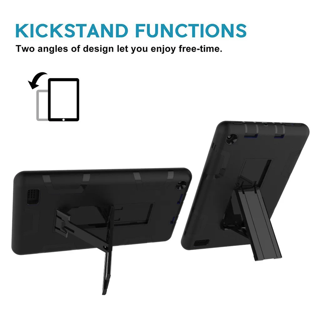 For Amazon Kindle All-New Fire 7 2019 2017 Tablet Case Shock-proof Drop resistance Stand Hard Cover z1125 | Компьютеры и офис