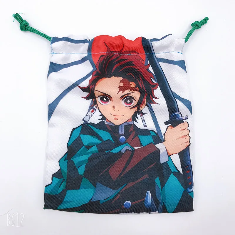 

Anime Demon Slayer Cosplay Blade Drawstring Bag Nezuko Student Storage Organizing Bag Tanjirou Storage Bag Gift for Children