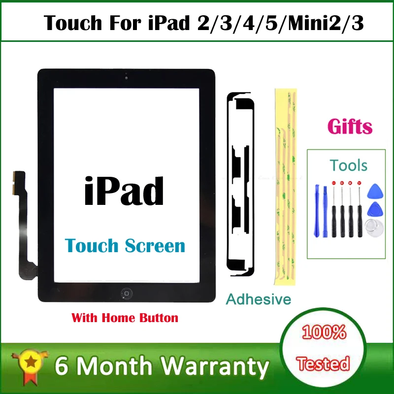 Дигитайзер для ipad 2 3 4 5 сенсорная панель 9 7 дюйма сенсорный дигитайзер 7-дюймового