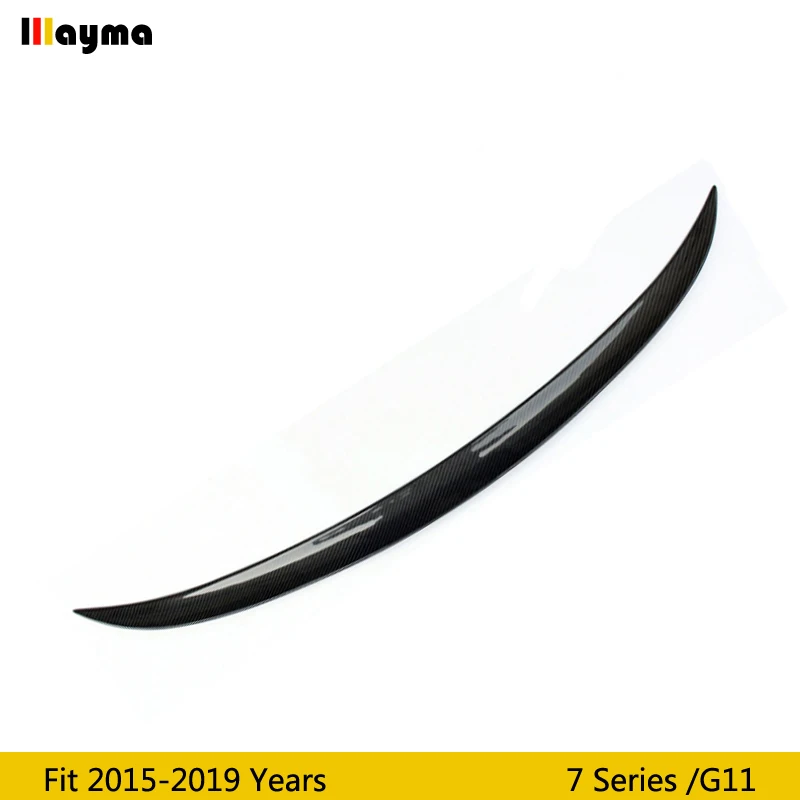 Стильный спойлер для заднего багажника из углеродного волокна BMW 7 серии 730i 740i 750i