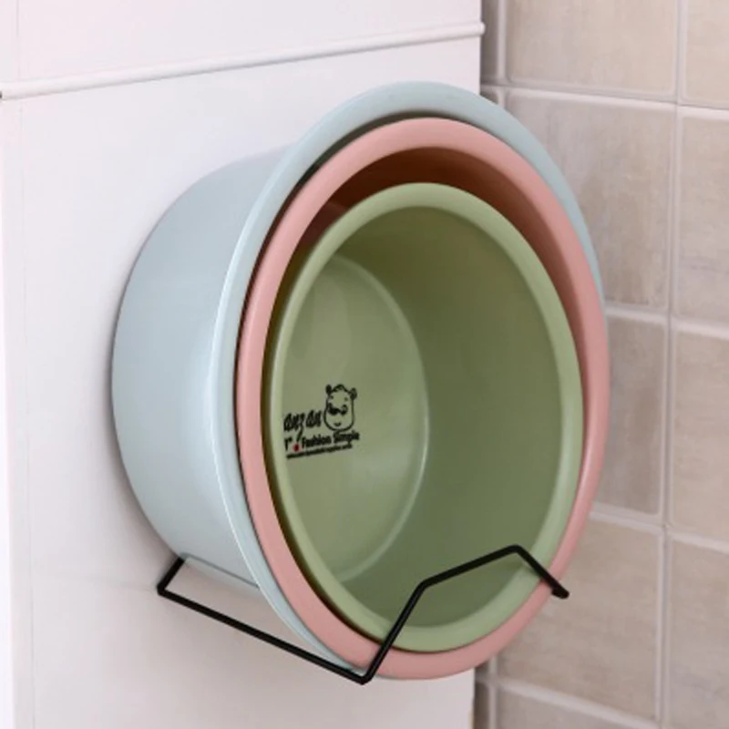 Подвесной стеллаж для умывальника железные черные полки прочная присоска