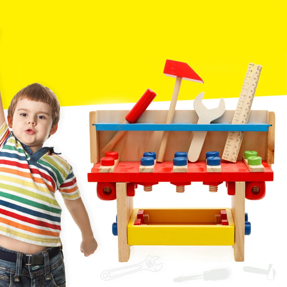 Гаечный ключ настольный инструмент набор отверток ролевые игры весы деревянный