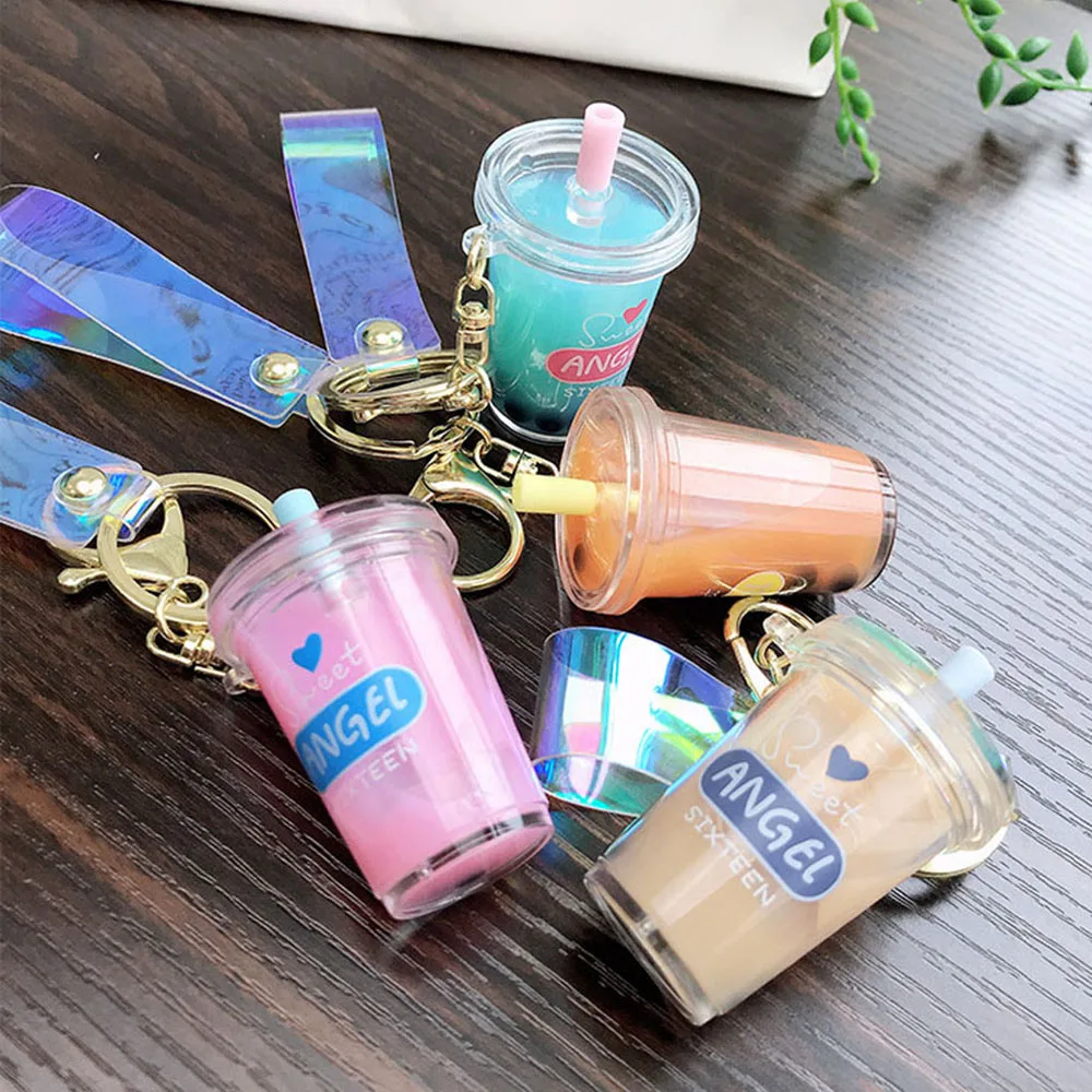 Креативный мини брелок для безалкогольных напитков чай из кокосового молока