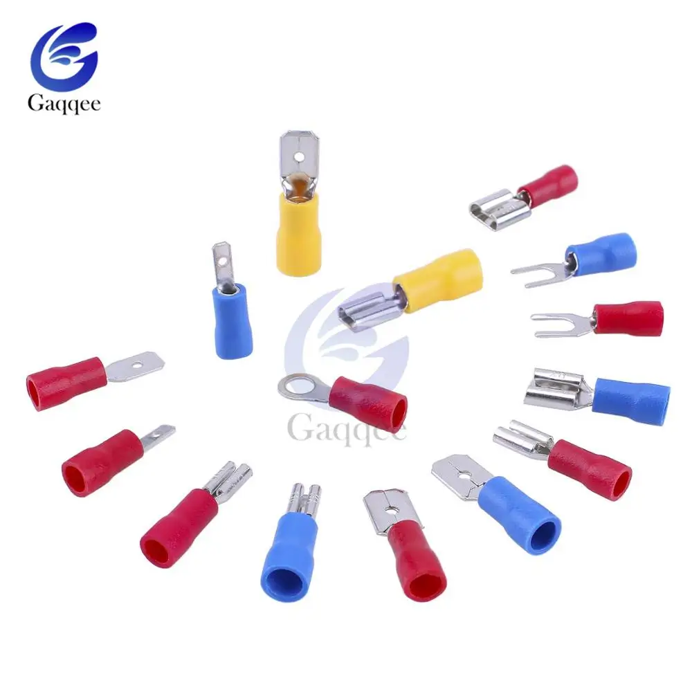 280 шт. изолированный Электрический провод обжимной кабель соединитель лопата