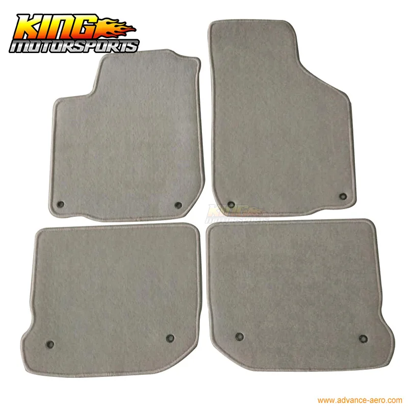 Подходит для 1999 2005 Volkswagen Gli Mk4 Golf Jetta коврики Передняя Задняя 4 шт нейлон глобальная