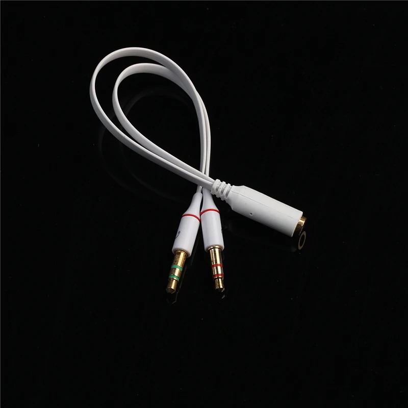

1-2 Computer Audio Cable Male To Female 3.5mm Stereo Audio Adapter Audio Cable 1 Female To 2 Male Adapter Cable For Earphone