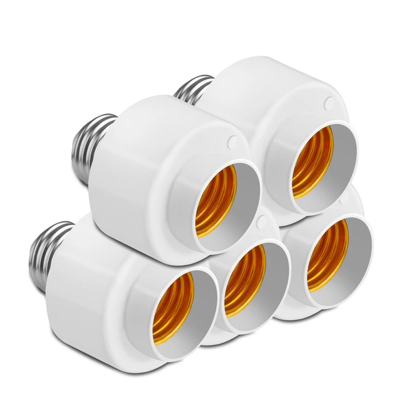 5 Pack Tuya Smart Life Wifi Light Bulb Socket Adapter E27 Switch Work with Alexa Google Home IFTTT | Электроника