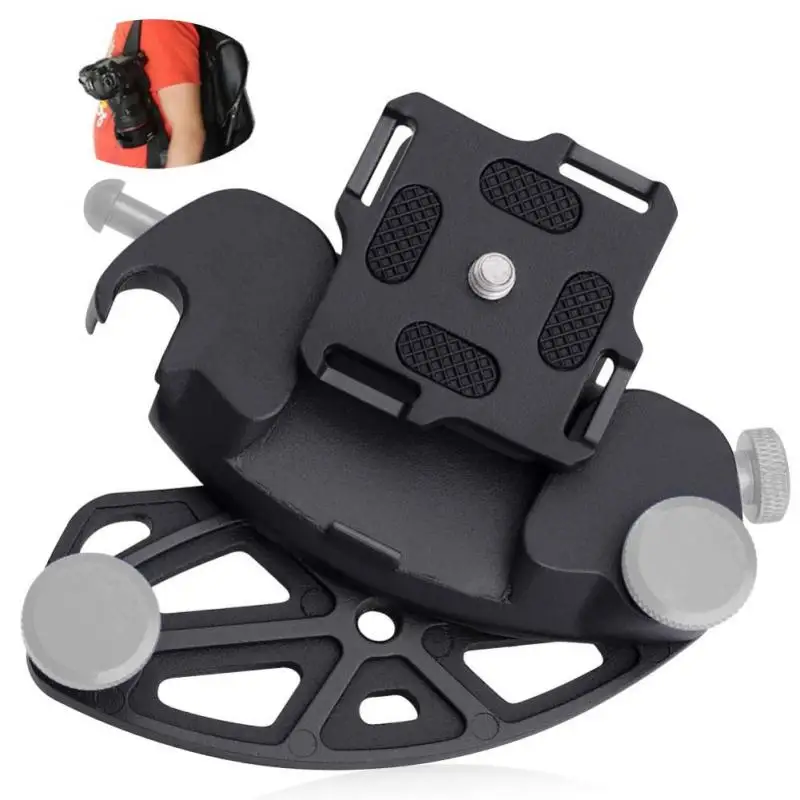 camera waist belt clip durable and practical metal backpack holster strap convenient and fast for gopro 10 9 slr camera clamp free global shipping
