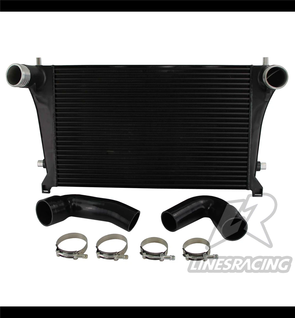 70 мм соревнований интеркулер подходит для MK7 GTI Golf R VAG 1 8 T 2 0 8V A3 S3 втулки| |