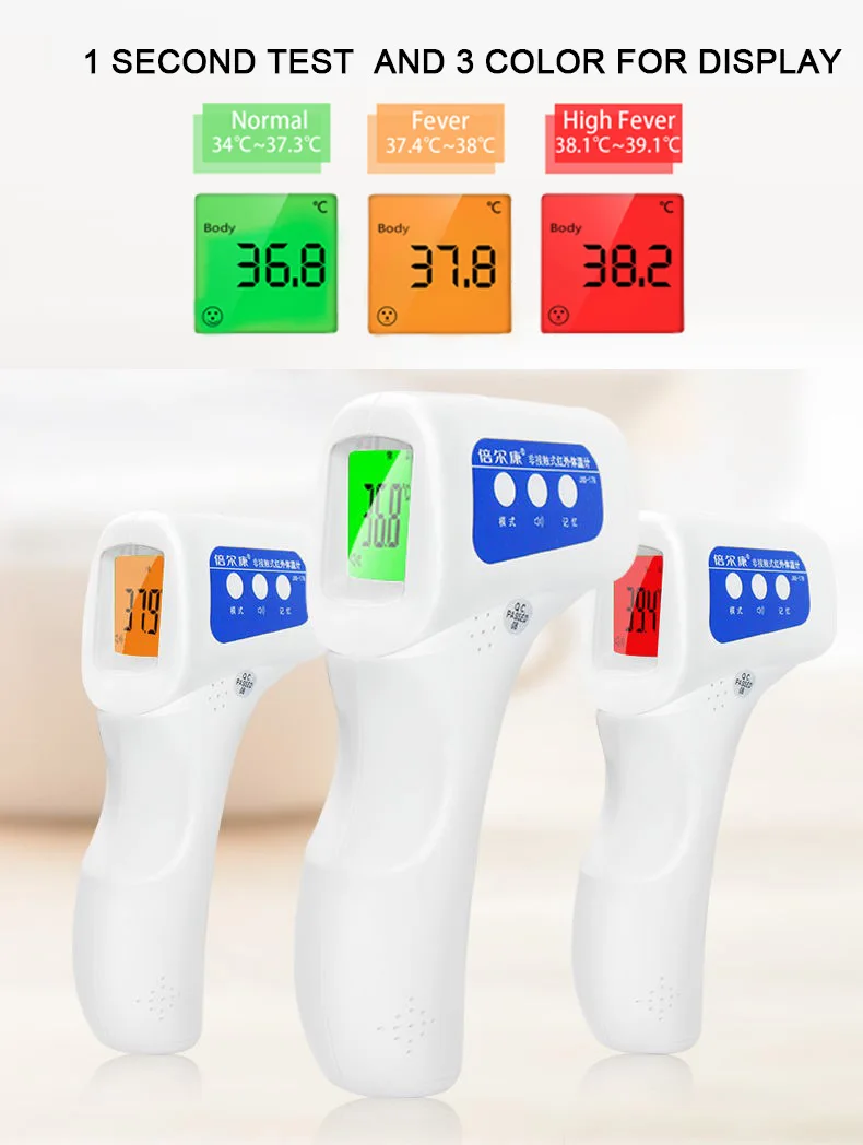 Многофункциональный цифровой термометр для детей и взрослых инфракрасный лба