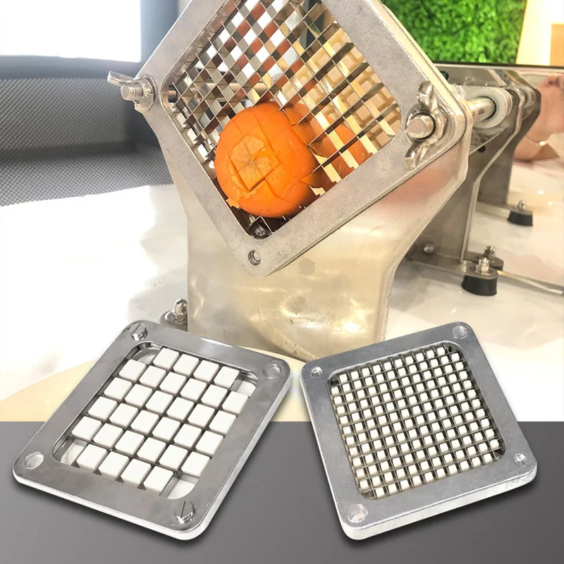 

Electric Fries Cutting Machine 60W Electric Stainless Steel Vegetable Slicer Chopper Cutter French Fries Kitchen Accessories
