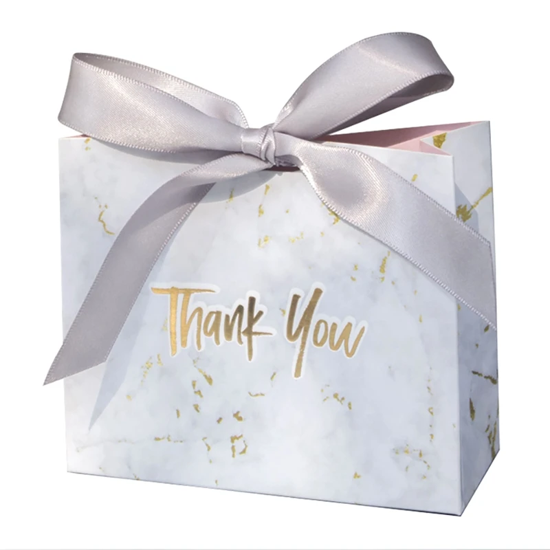 

50/Pack Paper Box Gift Candy Biscuit Box Wedding Birthday Party Wrapping Valentine's Day Present Packaging Bag Box-ABUX