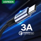 Кабель UGREEN USB-CUSB A, USB-C, для быстрой зарядки и передачи данных, для Samsung Galaxy S9, Huawei P30