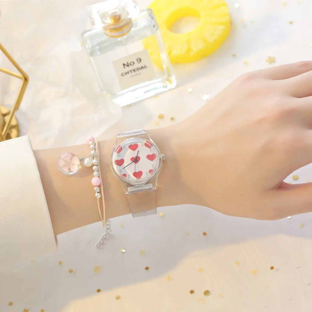 

Cute Quartz Watches Beautiful Cartoon Casual Watches Girls Wrist Watch For Women Lady HJ20