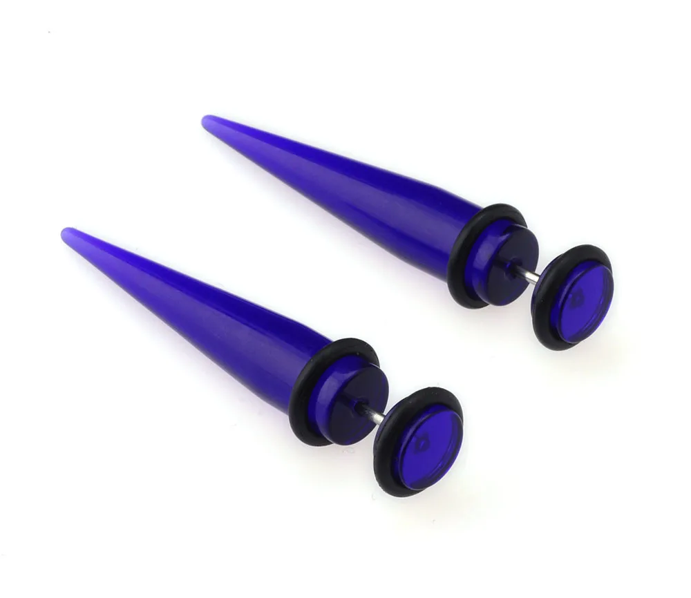 Для мужчин и женщин Поддельные беруши конусные датчики расширитель носилки пирсинг серьги ювелирные изделия искусственная перегородка Tragu пирсинг Bijoux De Corps