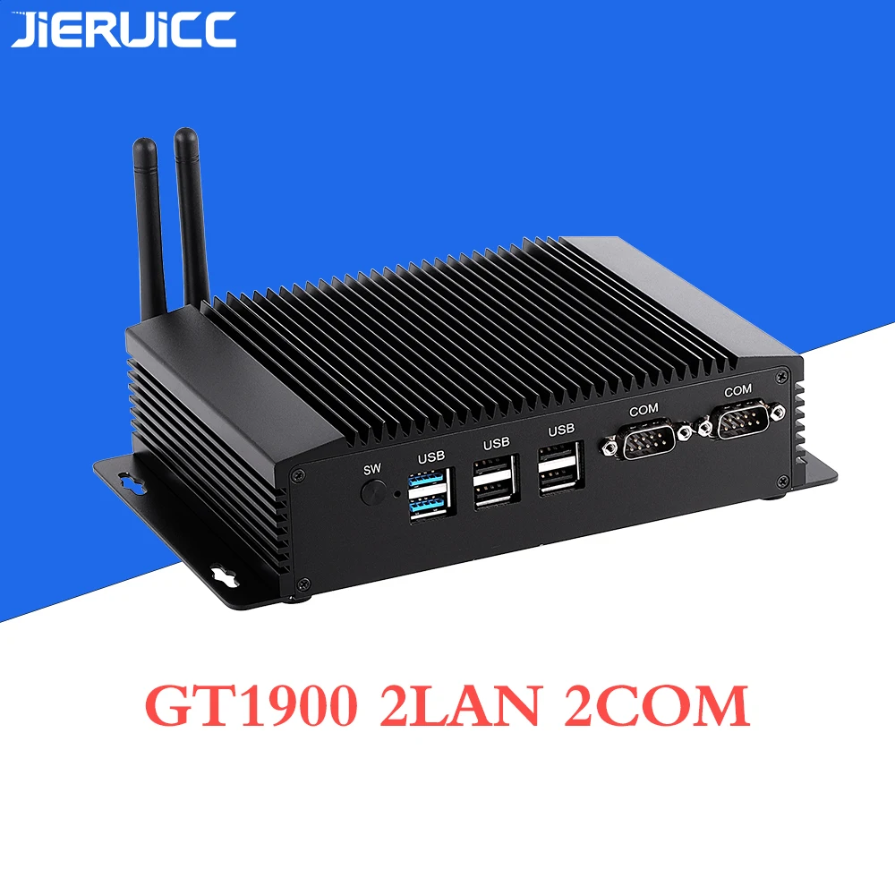 Безвентиляторный промышленный мини-ПК J1900 с 2RS232 RS422 RS485 COM 2LAN 1000 Мбит/с X86 |