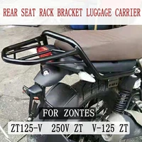 for zontes zt125 v 250 v zt v 125 zt rear seat rack bracket luggage carrier cargo shelf support zontes v 125 zt 250v 125 v