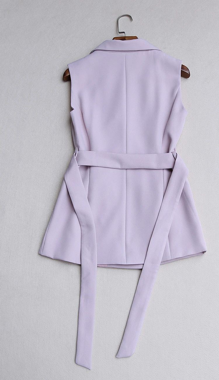 Женский облегающий костюм из двух предметов жилет без рукавов и брюки-карандаш