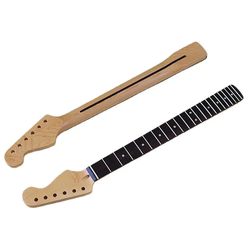 e gitarre hals 6 string gitarre neck hochglanz strat neck kanadischen ahorn großen kopf st gitarre hals für elektrische gitarre free global