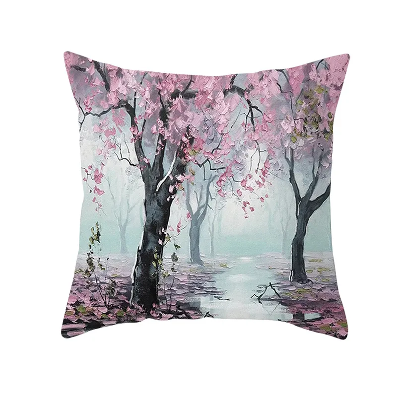 Christmas decor tree money pillow cover home case comfortable holiday gift cushion | Дом и сад