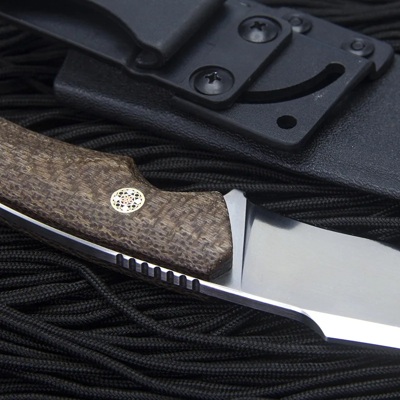 Новый тактический нож Tunafire с фиксированным лезвием для активного отдыха ножи