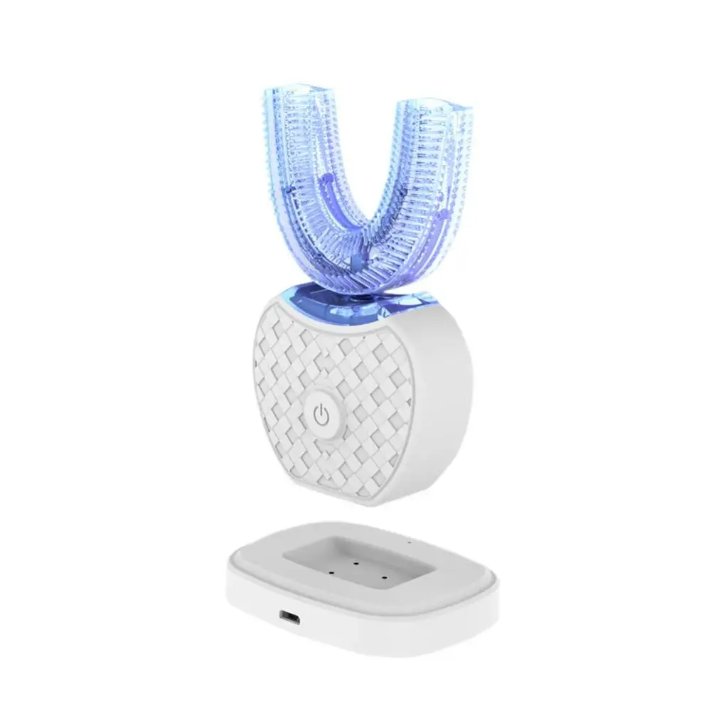 

Ultrasonic Electric Toothbrush Usb Rechargeable Silicon Teethbrush Ipx8 Waterproof U 360 Sonic Brush Heads Clean Tooth Whitening