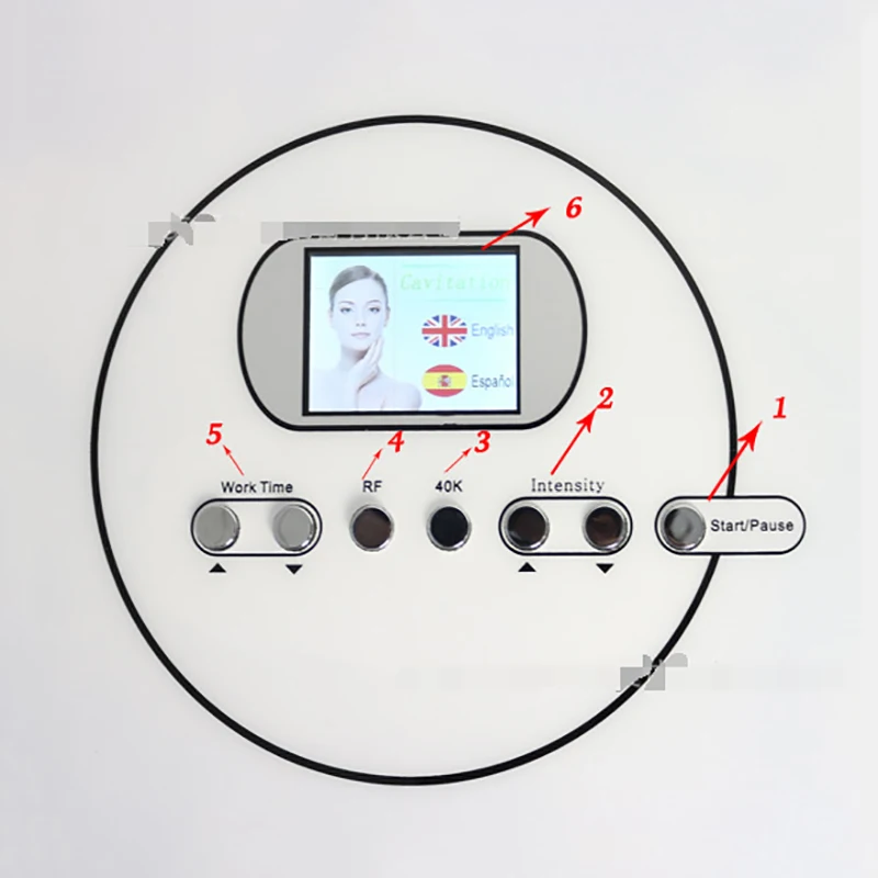Ультразвуковой аппарат для похудения 40K устройство снижения жира и подтяжки кожи