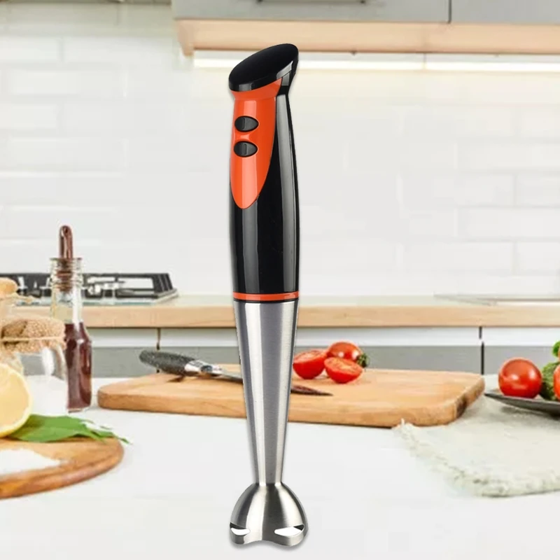 

Electric Immersion Hand Blender Stick Mixer 750W One-Touch Control For Soups Sauces Baby Food