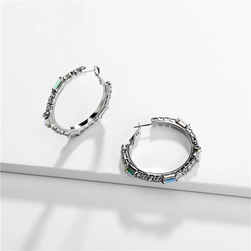 

Joolim Jewelry Wholesale Silver Color Hoop Earring Design Jewelry